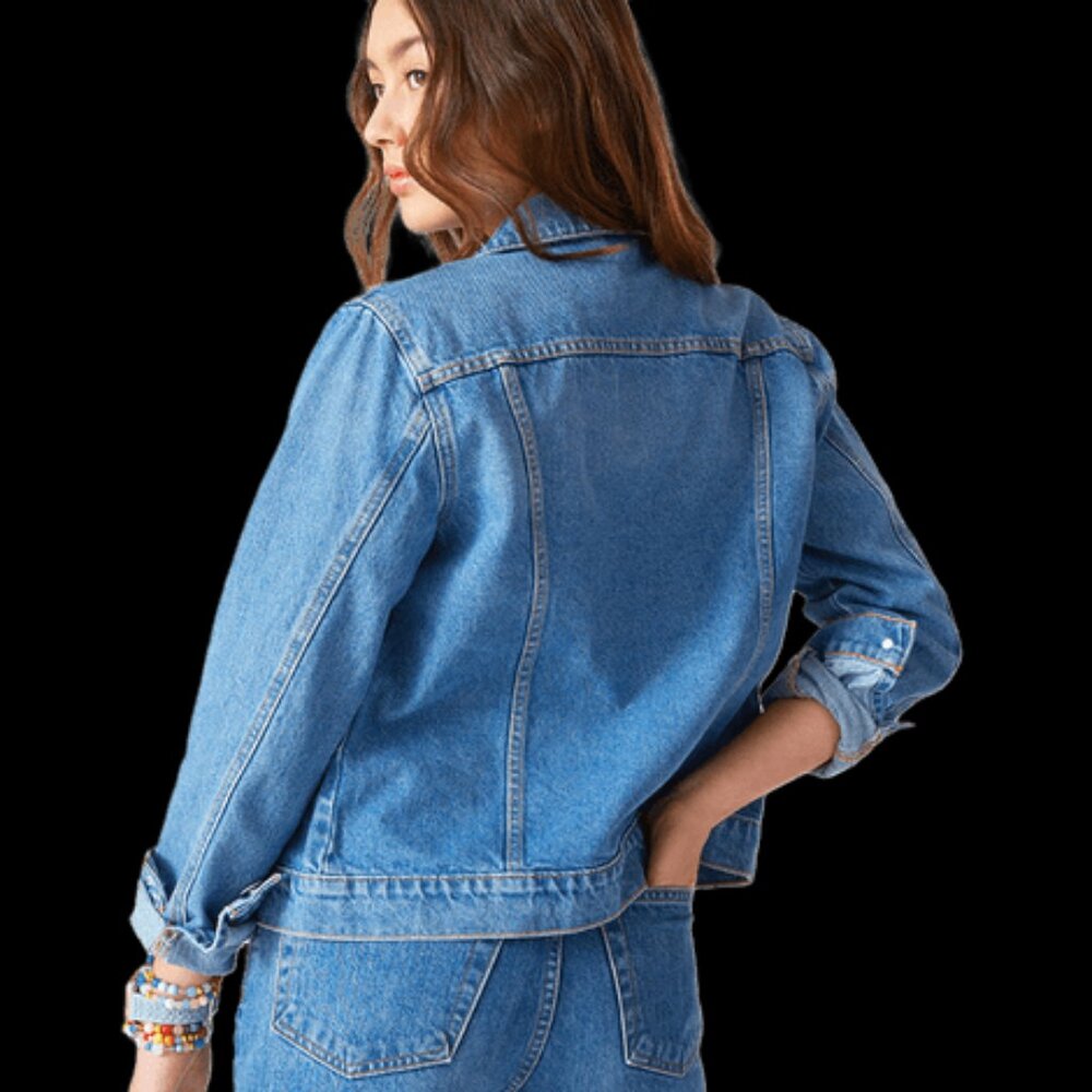 NWT Hudson Jeans Denim Jacket (L/XL) Still in Packaging - Picture 5 of 9